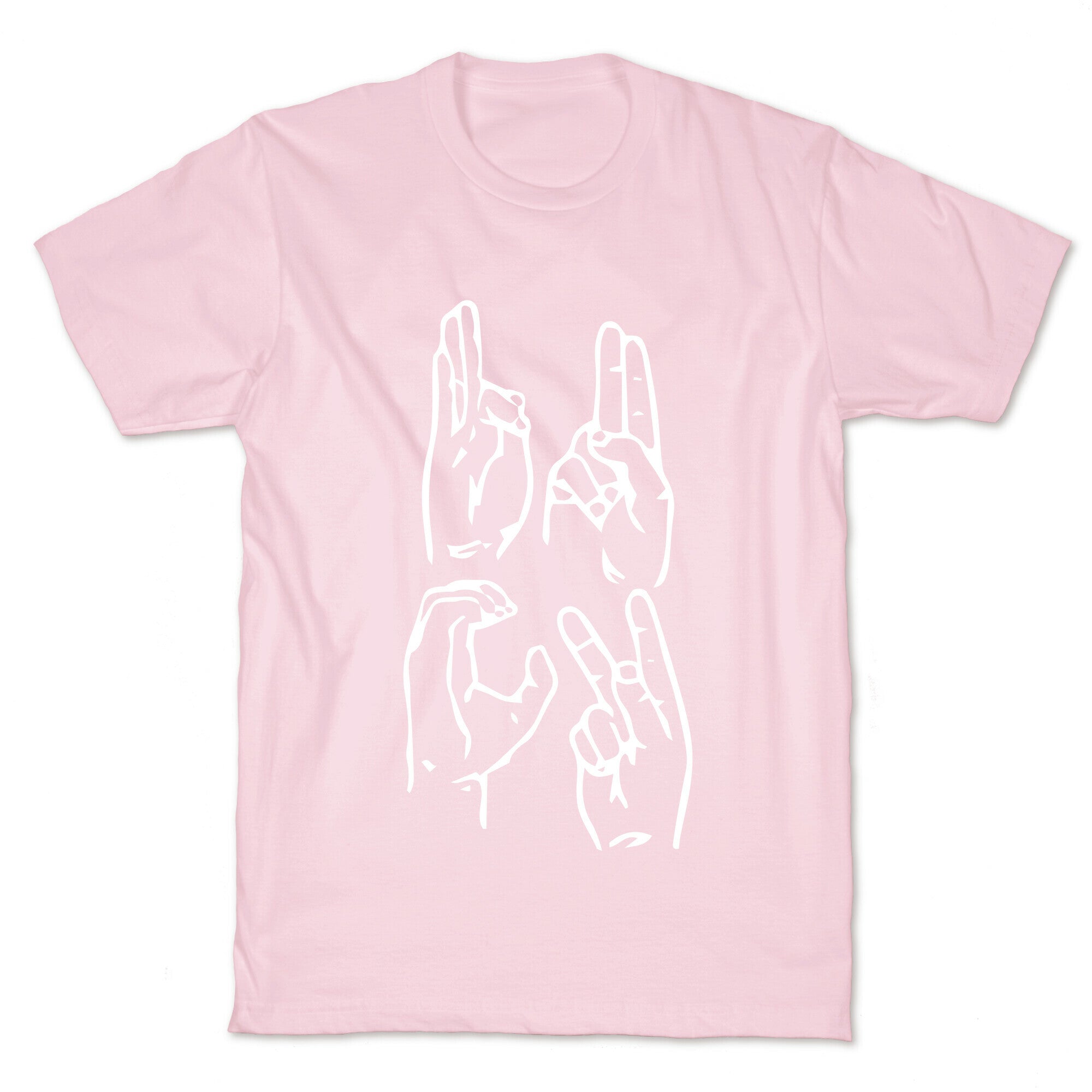 Sign Language F.U.C.K. T-Shirt